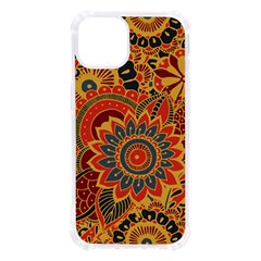 Bright-seamless-pattern-with-paisley-mehndi-elements-hand-drawn-wallpaper-with-floral-traditional Iphone 13 Tpu Uv Print Case by uniart180623