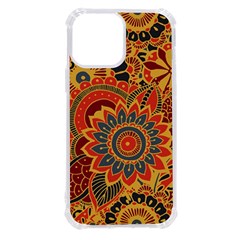 Bright-seamless-pattern-with-paisley-mehndi-elements-hand-drawn-wallpaper-with-floral-traditional Iphone 13 Pro Max Tpu Uv Print Case