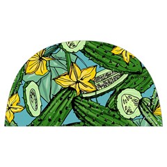 Seamless-pattern-with-cucumber-slice-flower-colorful-hand-drawn-background-with-vegetables-wallpaper Anti Scalding Pot Cap