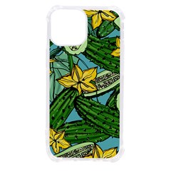 Seamless-pattern-with-cucumber-slice-flower-colorful-hand-drawn-background-with-vegetables-wallpaper Iphone 13 Mini Tpu Uv Print Case by uniart180623