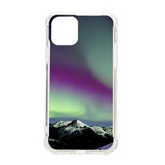 Aurora Stars Sky Mountains Snow Aurora Borealis Iphone 11 Pro 5 8 Inch Tpu Uv Print Case