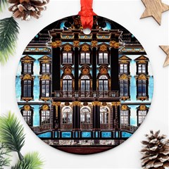 Catherine-s-palace-st-petersburg Ornament (round) by uniart180623