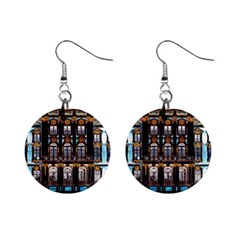 Catherine-s-palace-st-petersburg Mini Button Earrings by uniart180623