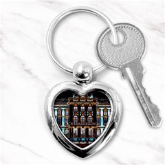 Catherine-s-palace-st-petersburg Key Chain (heart) by uniart180623