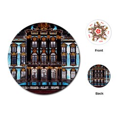 Catherine-s-palace-st-petersburg Playing Cards Single Design (round) by uniart180623