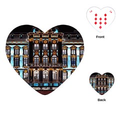 Catherine-s-palace-st-petersburg Playing Cards Single Design (heart) by uniart180623