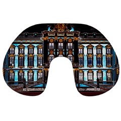 Catherine-s-palace-st-petersburg Travel Neck Pillow by uniart180623