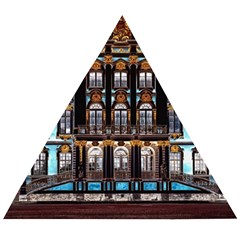 Catherine-s-palace-st-petersburg Wooden Puzzle Triangle by uniart180623