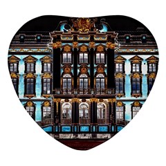 Catherine-s-palace-st-petersburg Heart Glass Fridge Magnet (4 Pack) by uniart180623