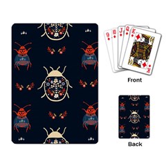 Floral-bugs-seamless-pattern Playing Cards Single Design (rectangle)