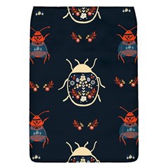 Floral-bugs-seamless-pattern Removable Flap Cover (s)