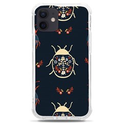 Floral-bugs-seamless-pattern Iphone 12 Mini Tpu Uv Print Case	 by uniart180623