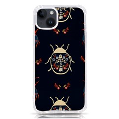 Floral-bugs-seamless-pattern Iphone 14 Plus Tpu Uv Print Case by uniart180623