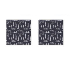 New York City Nyc Pattern Cufflinks (square) by uniart180623