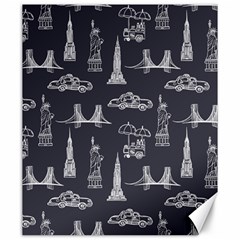 New York City Nyc Pattern Canvas 20  x 24 