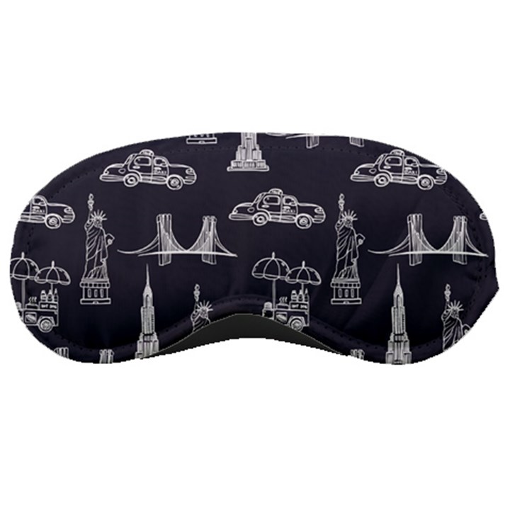 New York City Nyc Pattern Sleeping Mask