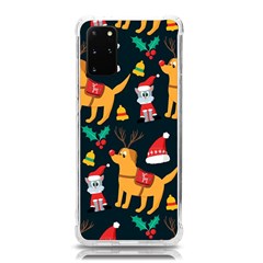 Funny Christmas Pattern Background Samsung Galaxy S20plus 6 7 Inch Tpu Uv Case by uniart180623