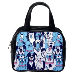 Dogs Seamless Pattern Classic Handbag (One Side)