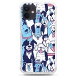 Dogs Seamless Pattern iPhone 12 mini TPU UV Print Case	 Front