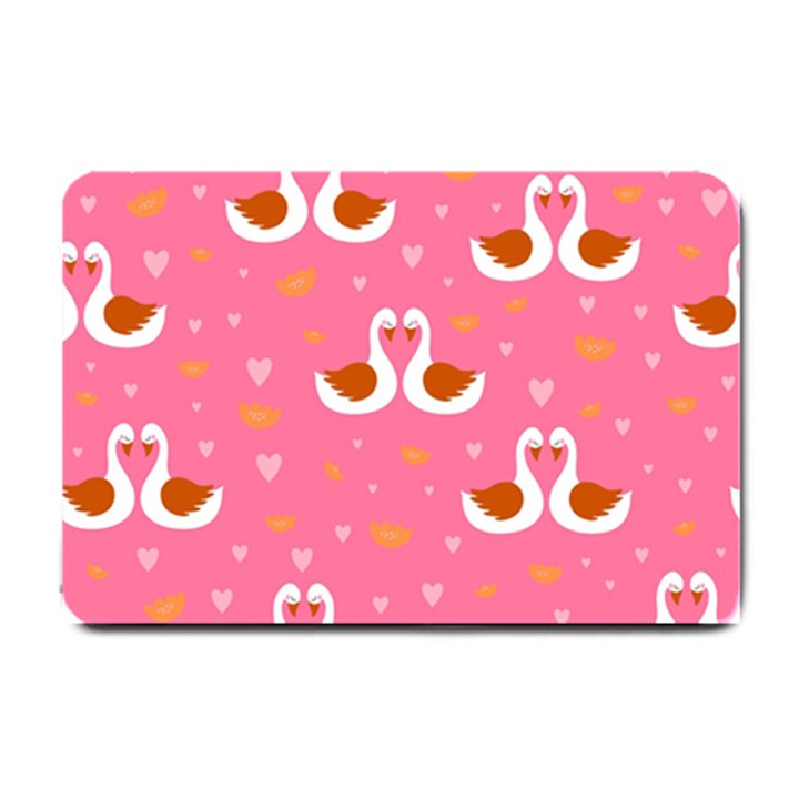 Swan-pattern-elegant-style Small Doormat