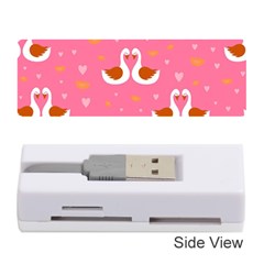 Swan-pattern-elegant-style Memory Card Reader (stick) by uniart180623