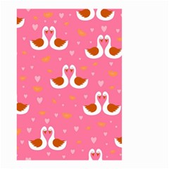 Swan-pattern-elegant-style Small Garden Flag (two Sides) by uniart180623