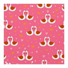 Swan-pattern-elegant-style Banner And Sign 3  X 3  by uniart180623