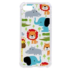 Seamless-pattern-vector-with-animals-cartoon Iphone Se