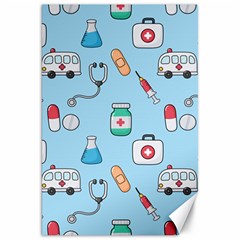 Medical-seamless-pattern Canvas 20  X 30  by uniart180623