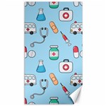 Medical-seamless-pattern Canvas 40  x 72  39.28 x69.23  Canvas - 1