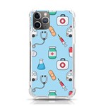 Medical-seamless-pattern iPhone 11 Pro 5.8 Inch TPU UV Print Case Front