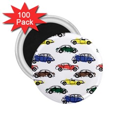 Cars-pattern 2 25  Magnets (100 Pack) 