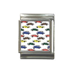 Cars-pattern Italian Charm (13mm) by uniart180623