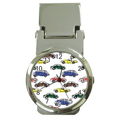 Cars-pattern Money Clip Watches