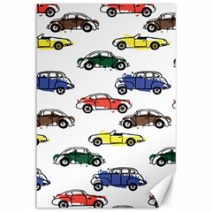 Cars-pattern Canvas 12  X 18  by uniart180623