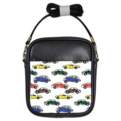 Cars-pattern Girls Sling Bag by uniart180623