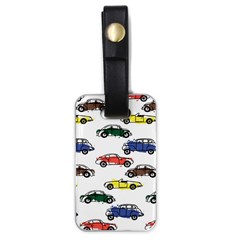 Cars-pattern Luggage Tag (one Side) by uniart180623