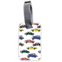 Cars-pattern Luggage Tag (two Sides) by uniart180623