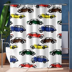 Cars-pattern Shower Curtain 60  X 72  (medium)  by uniart180623