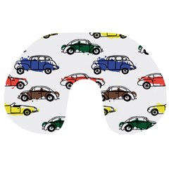 Cars-pattern Travel Neck Pillow by uniart180623