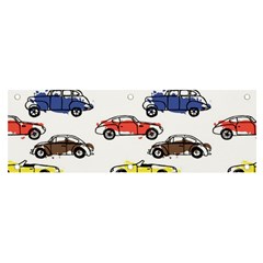 Cars-pattern Banner And Sign 6  X 2  by uniart180623