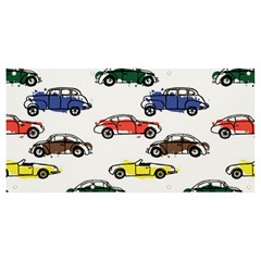 Cars-pattern Banner And Sign 8  X 4  by uniart180623