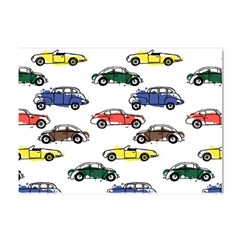 Cars-pattern Crystal Sticker (a4)