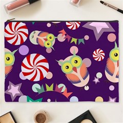 Owl-pattern-background Cosmetic Bag (xxxl) by uniart180623