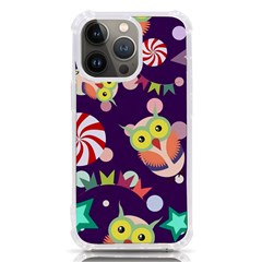 Owl-pattern-background Iphone 13 Pro Tpu Uv Print Case by uniart180623