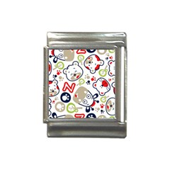 Animals-pattern Italian Charm (13mm)