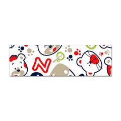 Animals-pattern Sticker (bumper)