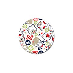 Animals-pattern Golf Ball Marker (10 Pack)