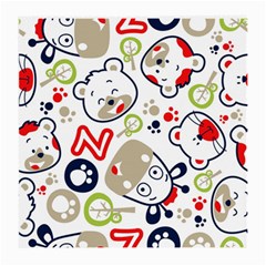 Animals-pattern Medium Glasses Cloth