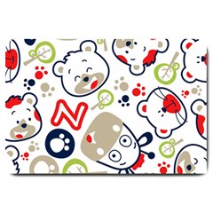 Animals-pattern Large Doormat